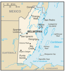 Belize map – Best Places In The World To Retire – International Living